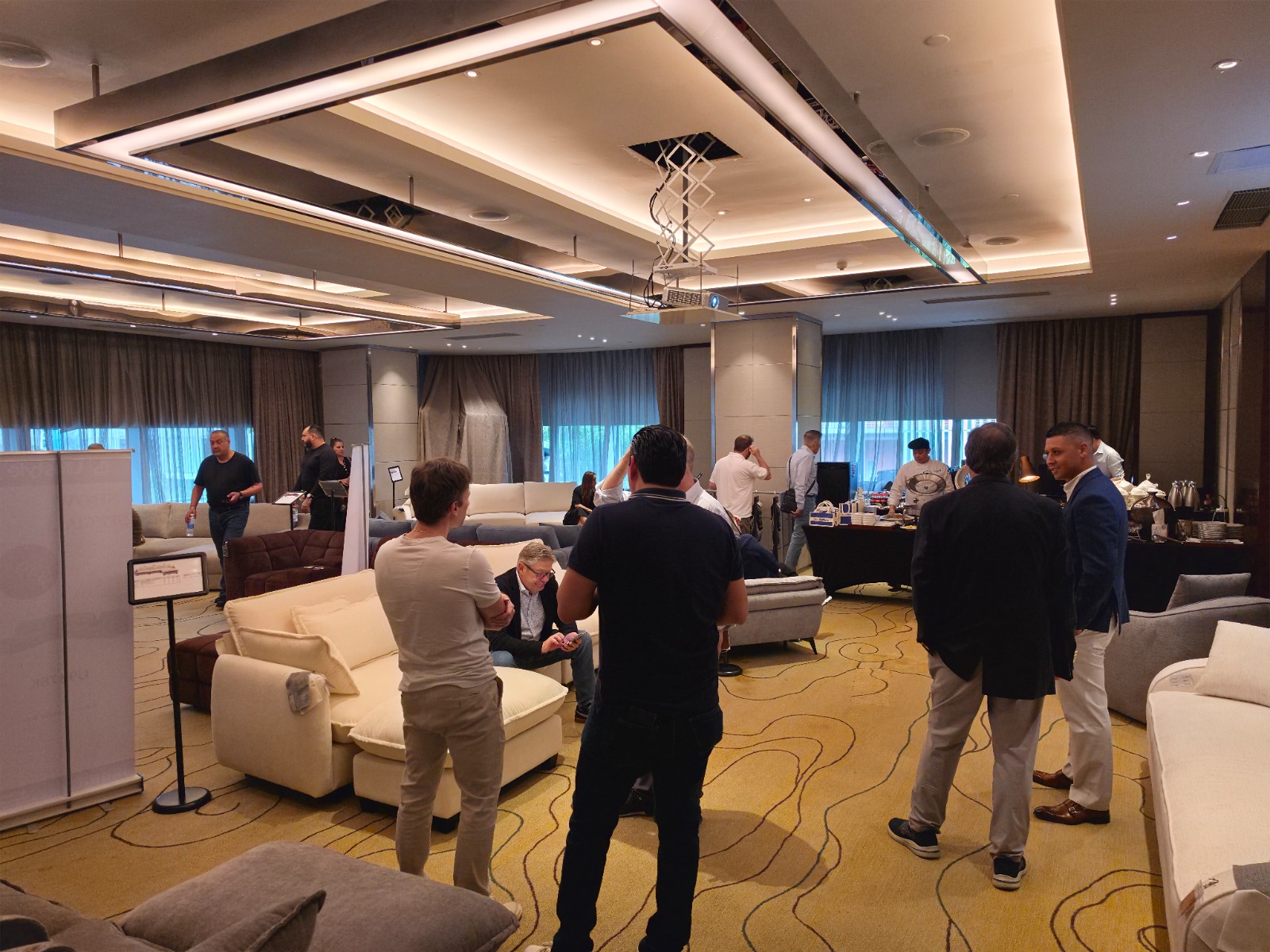 Lifestyle USA wholesale furniture supplier — Private Show product display in Guangzhou